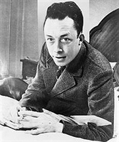 Albert Camus all'epoca del suo soggiorno a Le Chambon sur Lignon.