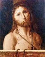 Ecce Homo, Antonello da Messina (1430 ca.-1479), Novara, Broletto.