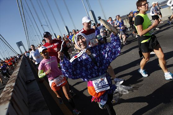 Maratona di New York. Gli scatti più belli