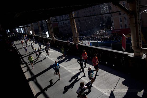 Maratona di New York. Gli scatti più belli