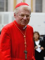 Il cardinale Angelo Scola, arcivescovo di Milano