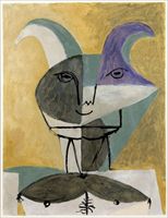 "Testa di fauno" di Picasso, anch'essa in mostra a Pisa.