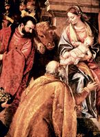 Adorazione dei Magi di Paolo Veronese (1528-1588). Vicenza, chiesa di Santa Corona.