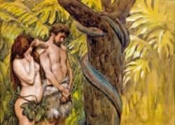 James Jacques Tissot: La maledizione (particolare), c. 1896-1902. New York, The Jewish Museum.