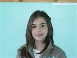 Generda Brace, 11 anni, terza classificata al concorso letterario Lingua Madre