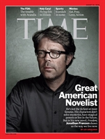 La copertina che "Time" ha dedicato a Jonathan Franzen all'uscita di "Libertà".