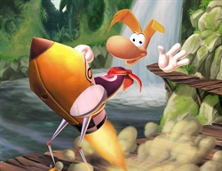 Rayman è uno dei personaggi più popolari delle avventure per bambini, un concorrente di SuperMario. È appena uscito “Rayman 3d” per il nuovo Ds Nintendo.