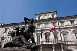 Palazzo Civico, sede del Municipio di Torino (foto: Paolo Siccardi/Sync). 