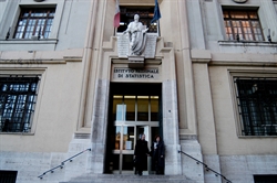 La facciata dell'Istituto nazionale di statistica