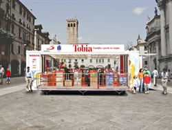 La libreria mobile Tobia.