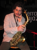 Il sassofonista Francesco Cafiso.