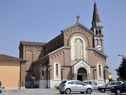 La chiesa di Vedelago (Treviso).