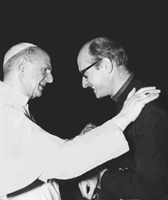 Paolo Vi con Giovanni Nervo nel 1971