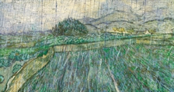 Vincent van Gogh, Pioggia (1889). Filadelfia, Philadelphia Museum of Art.