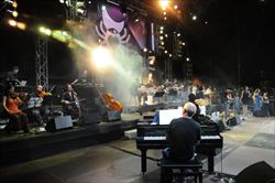 Un concerto della Notte della Taranta (foto di Carlo Elmiro Bevilacqua).