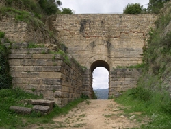Un angolo suggestivo del Parco archeologico di Scolacium.