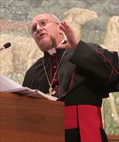 Monsignor Enrico Dal Covolo, rettore della Pontificia Università Lateranense.
