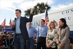 L'ex Governatore del Massachusetts Mitt Romney (foto Reuters).