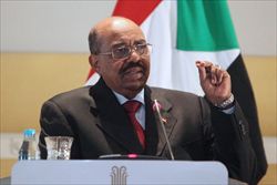 Il presidente sudanese Omar al-Bashir (foto Ansa).