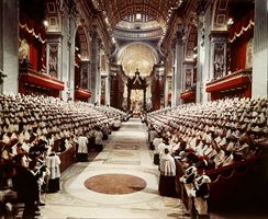 L'apertura del Concilio Vaticano II.