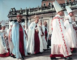 Immagini del Concilio Ecumenico Vaticano II.