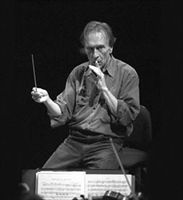 Il direttore d'orchestra Claudio Abbado (la foto di copertina è di Peter Fishli).