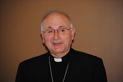L'arcivescovo di Lucca monsignor Italo Castellani