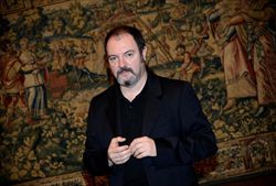 Lo scrittore Carlo Lucarelli (Ansa).