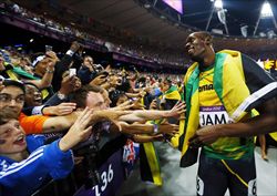 Usain Bolt (Ansa).