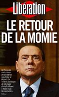 'Il ritorno della mummia': questo il titolo a tutta prima pagina del quotidiano francese Liberation in edicola il 10 dicembre 2012 (Ansa).