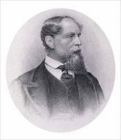 Un ritratto di Charles Dickens del XIX secolo (foto Alinari).