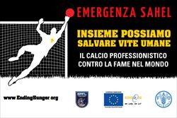 Nella foto di copertina: l'ex calciatore Roberto Baggio presenta e appoggia l'iniziativa "Il  calcio contro la fame". 