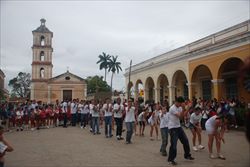 Remedios, l'unica città cubana con due chiese su una piazza.
