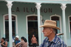 Volti cubani nel cuore della capitale L'Avana.