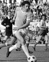 Giorgio Chinaglia, bandiera della Lazio campione d'Italia nel 1974 (Ansa).