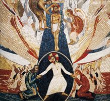 Risurrezione, mosaico del gesuita Marko Ivan Rupnik.