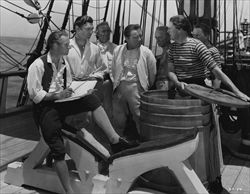 una scena di "Mutiny on the Bounty",1935 (foto Corbis)