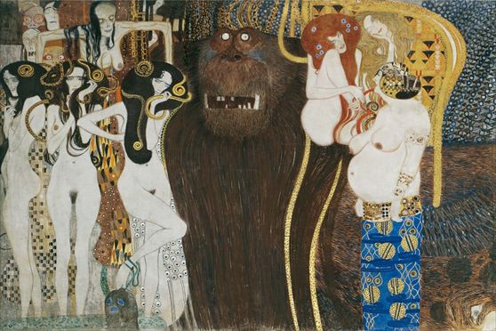 Le donne e gli amici di Klimt