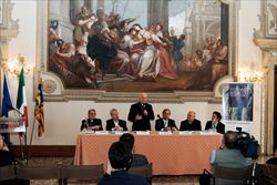 Un momento della conferenza stampa di presentazione del Festival  Biblico (foto: Alessandro Dalla Pozza)