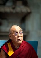 Una bella espressione del Dalai Lama.