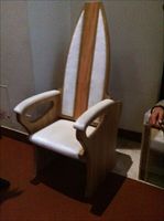 La sedia utilizzata da Papa Bendetto XVI durante la S. Messa a Bresso in occasione del VII Incontro mondiale delle famiglie.