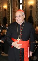 Il cardinale Leonardo Sandri (Ansa).