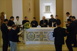 Seminaristi,. Foto di Giancarlo Giuliani /Cpp. 