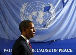 Il Presidente degli Stati Uniti d'America Barack Obama. Gli Usa sono stati tra i Paesi che hanno chiesto più tempo. Foto Reuters.