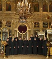 Il Coro del Patriarcato ortodosso di Mosca.