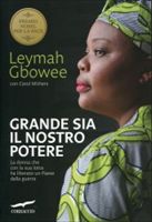 La copertina del libro di Leymah Gbowee.