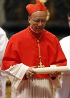 Il cardinale Hon, arcivescovo di Hong Kong (foto del servizio: Reuters).