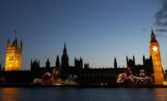 Londra 2012, i Giochi sul Parlamento