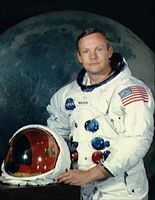 Neil Armstrong, comandante dell'Apollo 11 (Reuters).