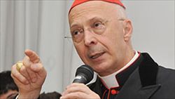 Il cardinale Angelo Bagnasco.